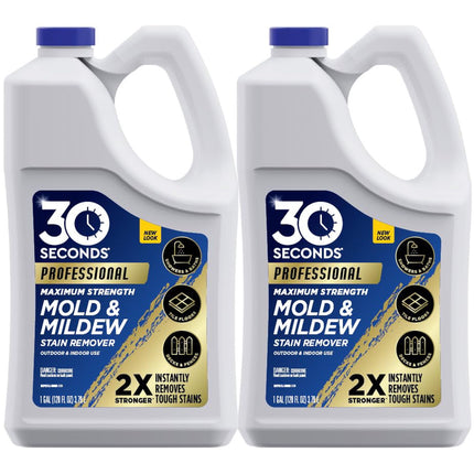 Removedor de moho y hongos 30 SECONDS Pro, 2x, paquete de 7.6 L