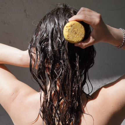 Shampoo sólido |  Cabello sensible "Alivia" | 70 grs