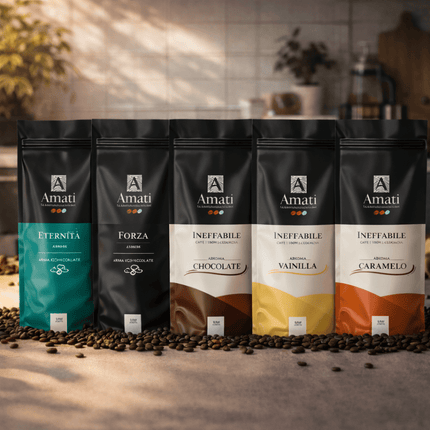 Café Amati PACK COLLEZIONE Grano Entero 2,25 Kg.