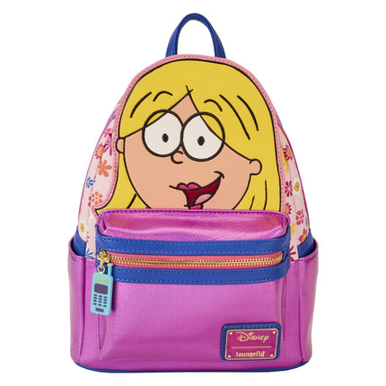 Minimochila Loungefly Lizzie McGuire para cosplay, piel vegana
