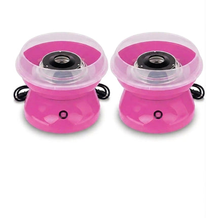 Algodon De Azucar Electrica  Maquina Para Hacer Set X2 De Mesa Revestimiento Antiadherente Facil Limpieza Fiestas Y Eventos FIGOIMPORT