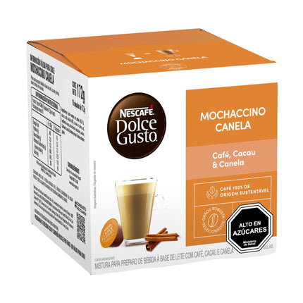 Café En Cápsulas Mochaccino Canela 5 Tazas