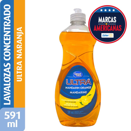 Lavalozas Concentrado Ultra Mandarina Botella, 591 ml