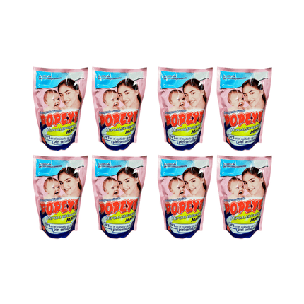 Pack 8 Detergentes Liquido Popeye Hipoalergenico 800ml