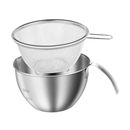 Cesta Escurridora Con Cuenco, Colador De Malla Fina, Escurridor Para Arroz, Verduras De Cocina