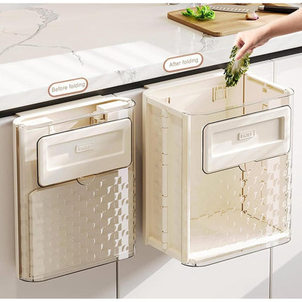 Basurero Plegable Para Cocina Papelero Portátil Moderno