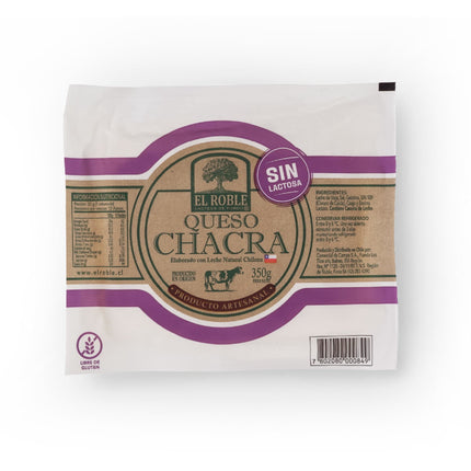 Queso Chacra Fresco Sin Lactosa, 350 g