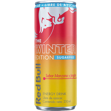 Bebida energética sabor manzana y jengibre sin azúcar, 250 ml