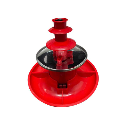 Fuente De Chocolate Fondue Maker Enchufe Estándar De EE. UU. De 3 Etapas Para El Hogar Del Partido