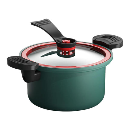 Olla De Cocina Olla A Presión Fácil De Limpiar Para Leche, Pasta, Fideos, Cereales, Verde