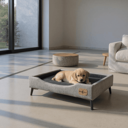 Cama de Mascotas - Talla S (55x40 cm) / Pata Metalica 12 cm