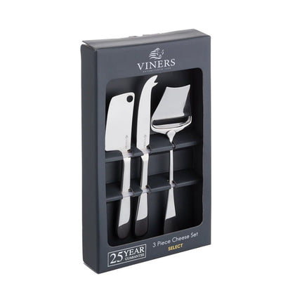 Set 3 Piezas Queso Select Acero Inoxidable
