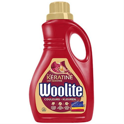 Detergente Líquido con Keratina Ropa Color Woolite 1,5 L | Apishop.cl