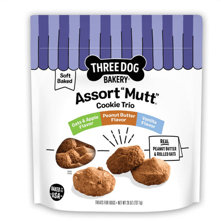 Galletas para Perro Three Dog Bakery 737g Surtido Sabores