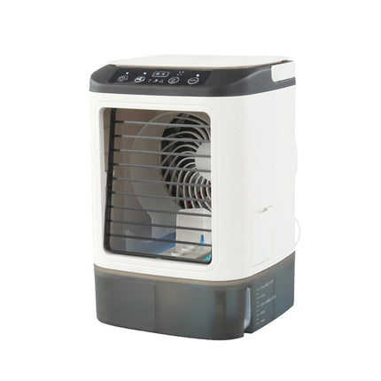 Ventilador De Escritorio Pequeño, Ventilador De Refrigeración De Escritorio Recargable Por USB Para Dormitorio De Escritorio Al Aire Libre Con Caja De Hielo