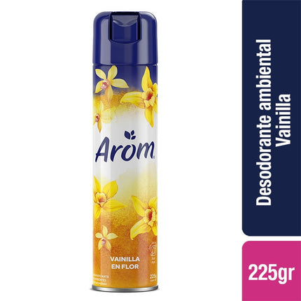 Desodorante Ambiental Aerosol Vainilla en Flor Lata, 225 g