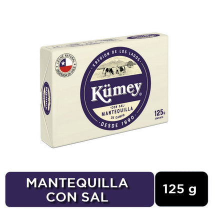Mantequilla Con Sal Tradicional, 125 g - Kumey | Apishop