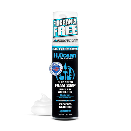 Jabón en espuma H2Ocean Blue Green Tattoo Aftercare 200 ml