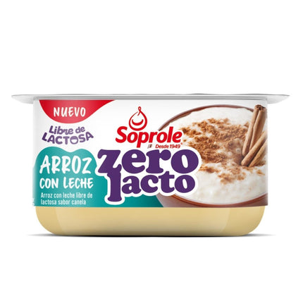 Arroz con Leche sin Lactosa Sabor Canela Pote, 130 g | Apishop