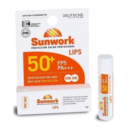 Protector Solar Labial FPS 50, 5g - Protección y Cuidado para tus Labios