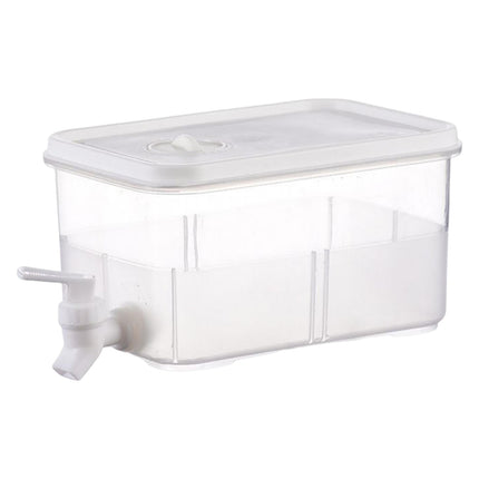 Cubo De Agua Fría Transparente Con Grifo Utensilios De Cocina Plástico Para Fiestas En El Hogar 3L