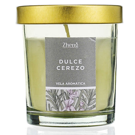 Velas Aromáticas ZHENG Jardí Serie 88g Aromas Ambiental Dulce Cerezo