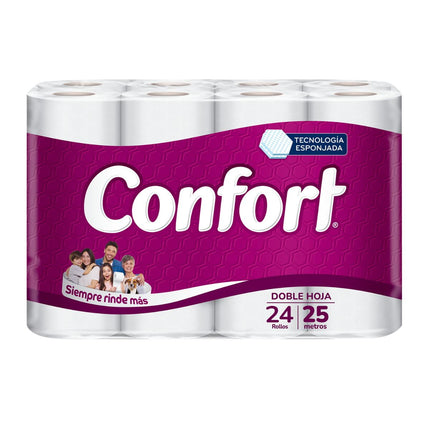Papel Higiénico Confort 24un 25m