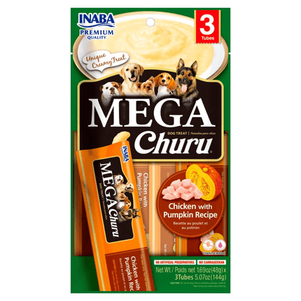 Mega Churu Perro Pollo Con Zapallo (3 x 48 Grs)