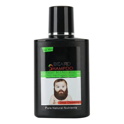 Set 2 Shampoo Cuidado Barba Limpia Suave Repara Regenera Jhn