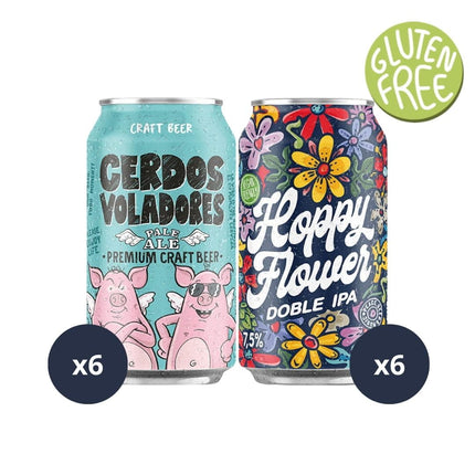 Pack 12 Cervezas Gluten Free 330cc