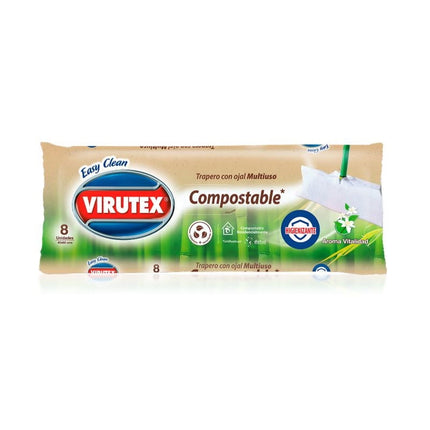 Trapero Húmedo Compostable Bolsa Resellable, 1 Un