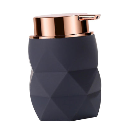Dispensador De Jabón De Manos Vacío Recargable 330 Ml Para Champú De Cocina Farmhouse Gris