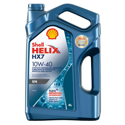 Aceite Motor Shell Helix HX7 10W40 4 litros