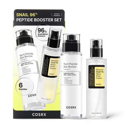 Set para el cuidado de la piel COSRX Snail Mucin 96% Peptide Booster Serum