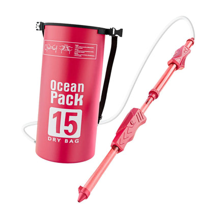 Mochila De Agua Para Niños Y Niñas, Juguete Para Climas Cálidos, Gran Capacidad, Color Rosa