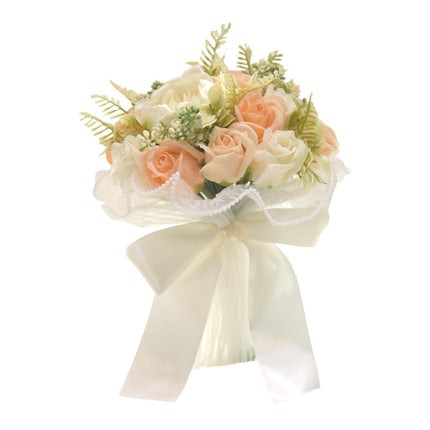 Flower De Jabón De Boda Nupcial Elegante Para Fiestas De Aniversario Celebration Color C