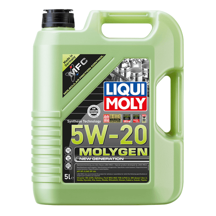 Aceite Liqui Moly Molygen New Generation 5W-20 5 lt
