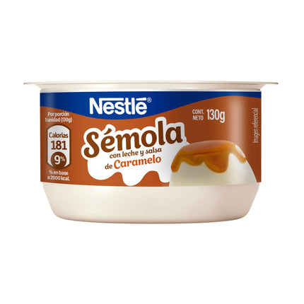 Postre Sémola con Leche de Caramelo Pote, 130 g | Apishop