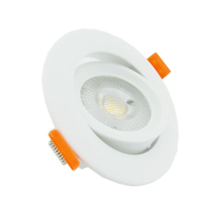 Foco Led Embutido 6,5 Watt Luz Cálida