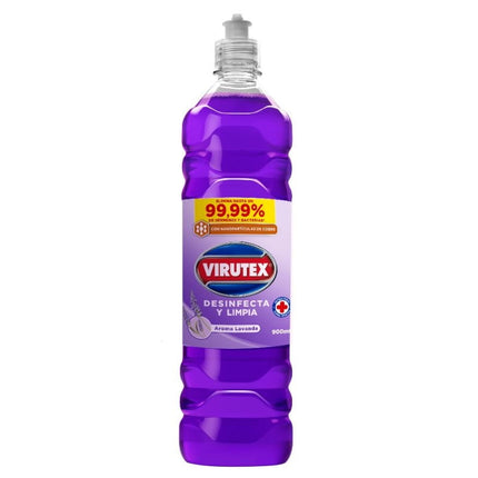 Limpiador Desinfectante Líquido Lavanda con nanopartículas de cobre Botella, 900 ml