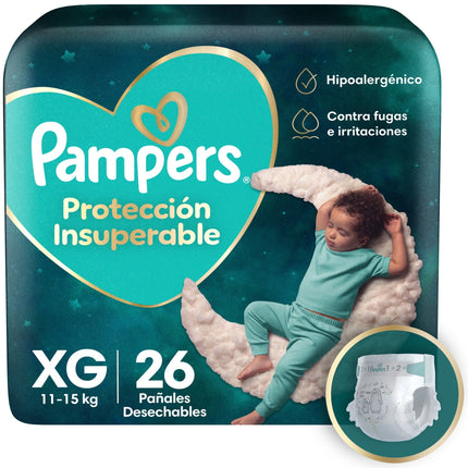 Pañales Pampers Protección Insuperable XG