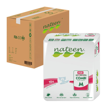 Pañal Adulto Combi Plus M - 80 unidades