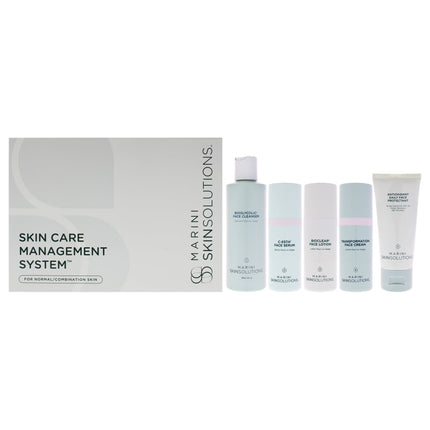 Sistema De Gestión De Cuidado De La Piel Marini SkinSolutions Normal A Mixta Unisex