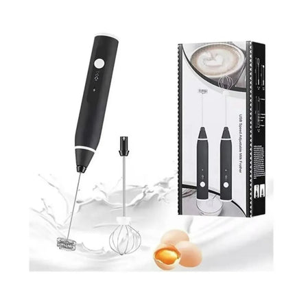 Mini Batidor Revolvedor De Café Y Espuma Leche Recargable