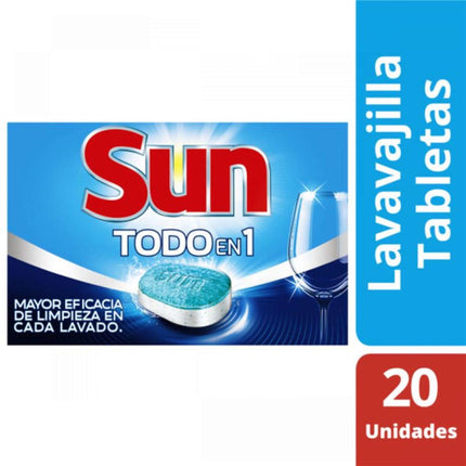 Detergente Lavavajilla Todo En 1., 20 Un