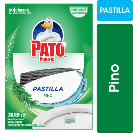 Pastilla Para Inodoro Colgador Pino Caja, 25 g