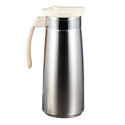 Tetera De Jarra De Agua De Acero Inoxidable, Hervidor De Limonada Para Bebida De Leche, Blanco Frío Y Caliente