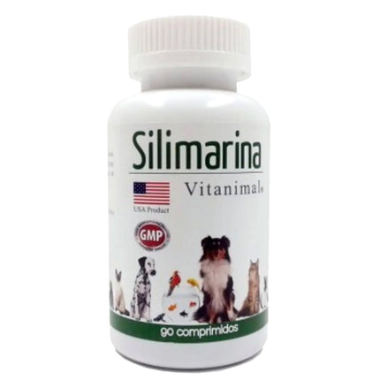 Silimarina 90 Comprimidos Suplemento Mascotas