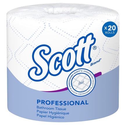 Papel higiénico Scott Professional Standard, 2 capas, 20 rollos