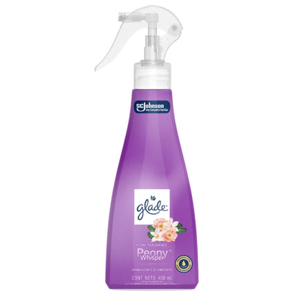 Aromatizante glade peony whispers spray, 400 ml